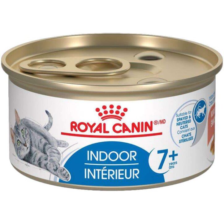 Royal Canin Chat mature intérieur 7+ – émincé en sauce 85g