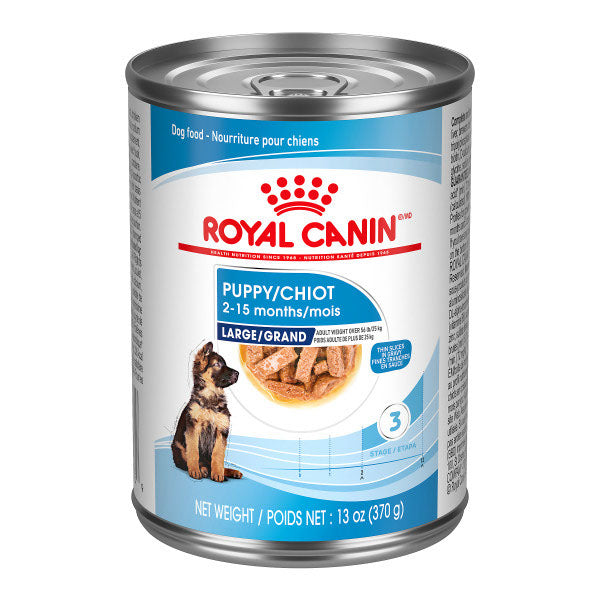 Royal Canin Large Chiot- Tranches en Sauce 370g