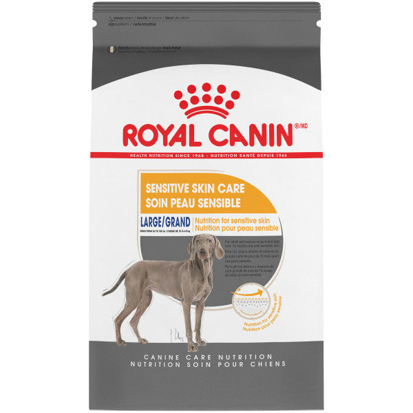 Royal Canin Chien grande race soin pour peau sensible 30lb