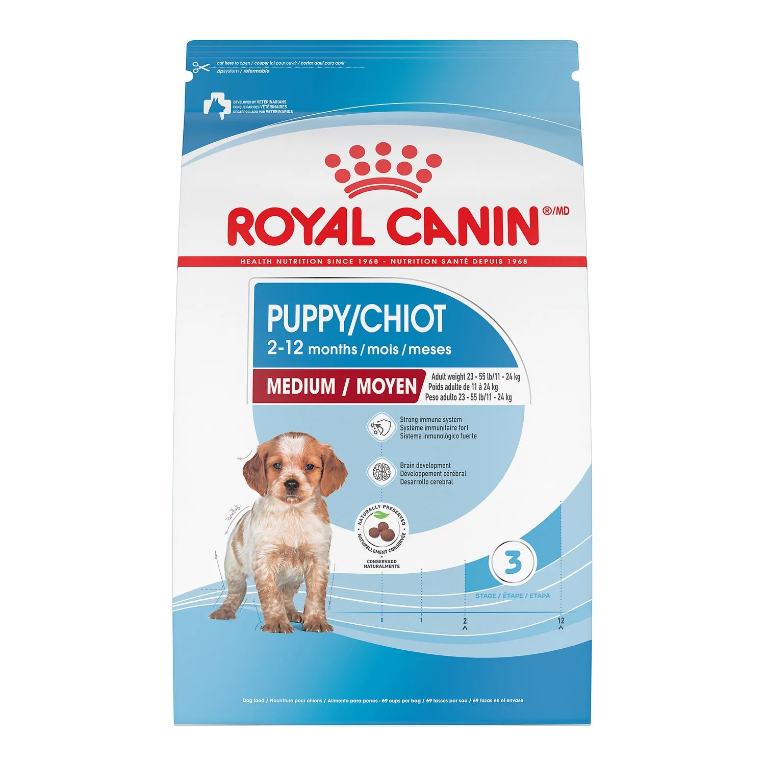 Royal Canin Chiot Moyenne Race 4lb