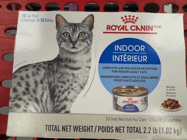 Royal Canin-Nourriture en conserve pour chats Intérieur Émincés en sauce 12 x 3oz - La niche&moi