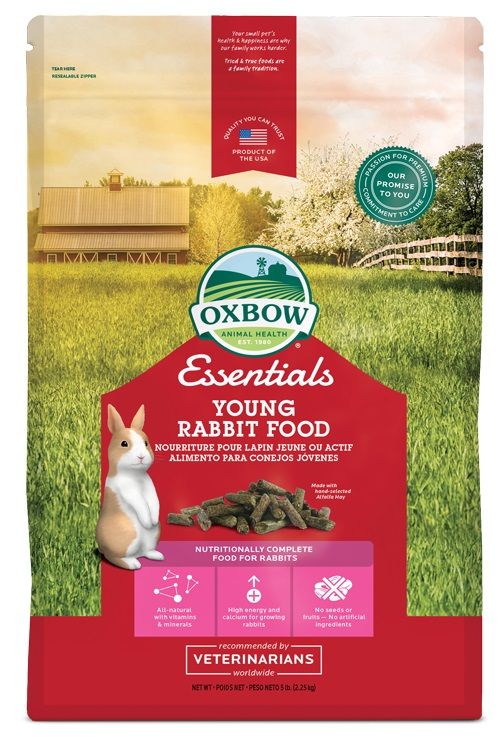 Oxbow Essentials - Nourriture Pour Jeune Lapin 10lb - La niche&moi