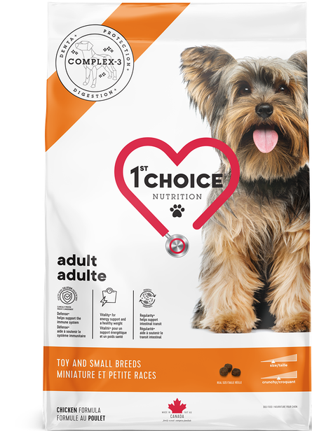 1st Choice Nourriture Pour Chien, Adulte, Miniature Et Petite Races - Poulet 2kg