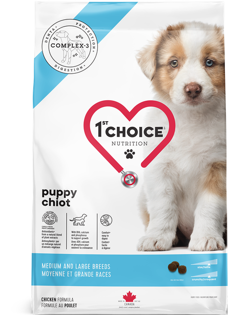 1st Choice Puppy Food, Medium & Large Breeds - Chicken