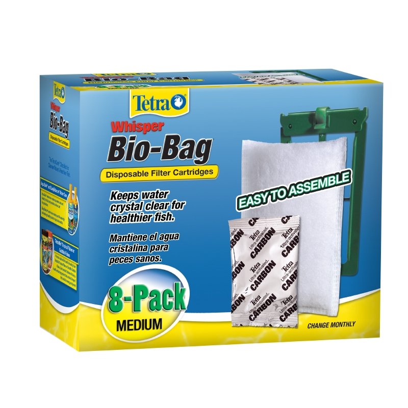 Tetra Whisper Bio-Bag Moyen (8 unités) - La niche&amp;moi