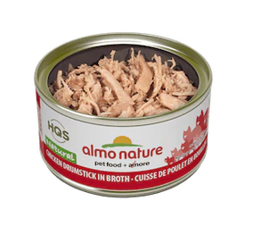 Almo Nature Natural pour Chat, Cuisse de Poulet au Bouillon 70 g. - La niche&amp;moi