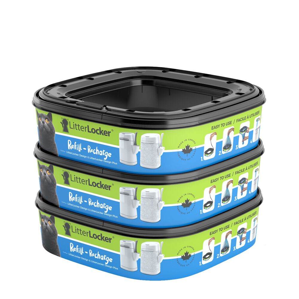 Recharges LitterLocker Plus paquet de 3 - La niche&amp;moi