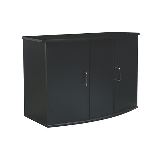 Meuble pour aquarium équipé Fluval 45 à devant arrondi, noir, 94 x 42 x 66 cm (37 x 16,5 x 26 po) - La niche&moi