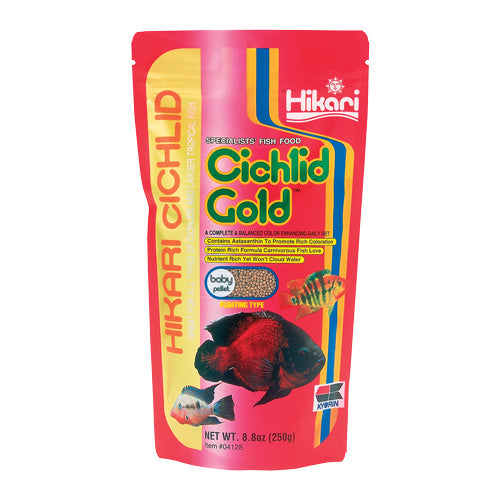 Cichlid Gold - Baby Pellets - 8.8 oz