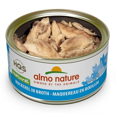 Almo Nature Natural pour Chat Maquereau au Bouillon 70 g. - La niche&amp;moi