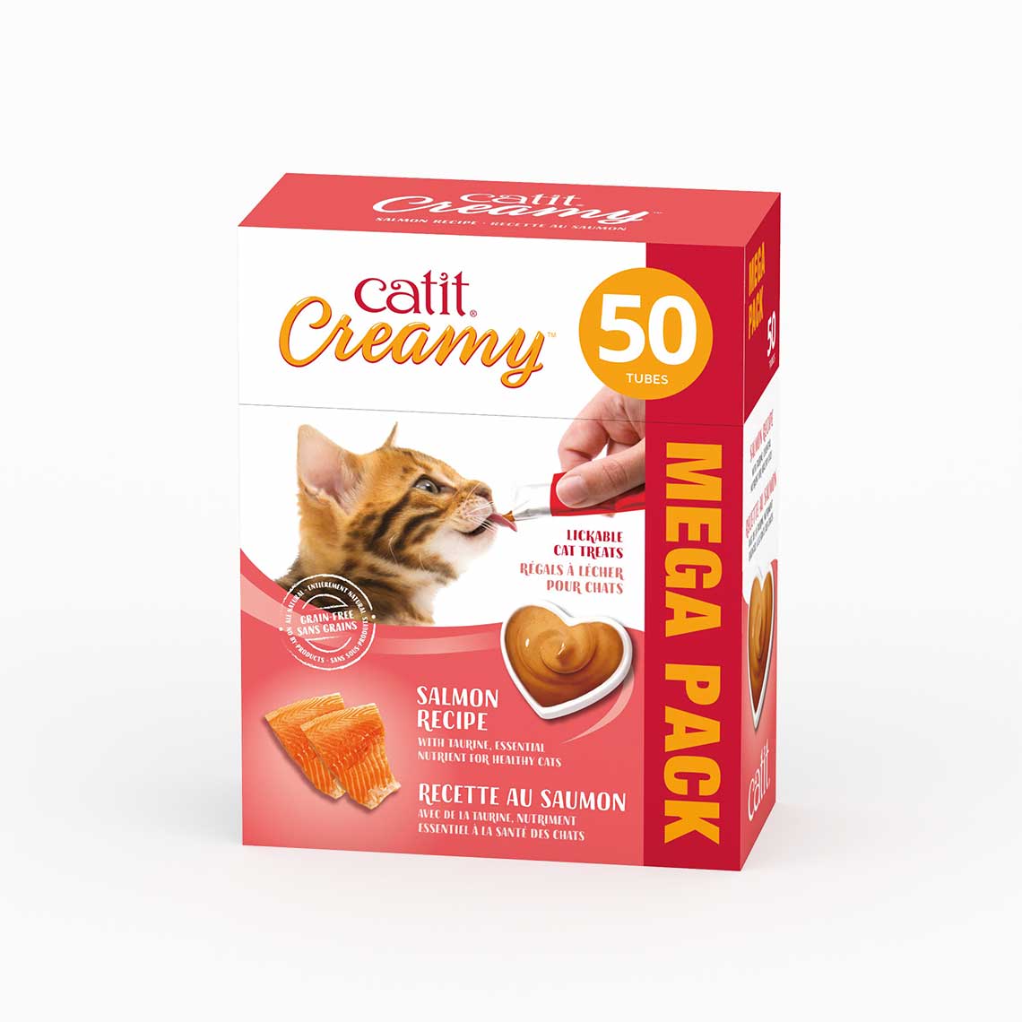 Régals Catit Creamy – paquet de 50 (Saveur Variée) - La niche&amp;moi
