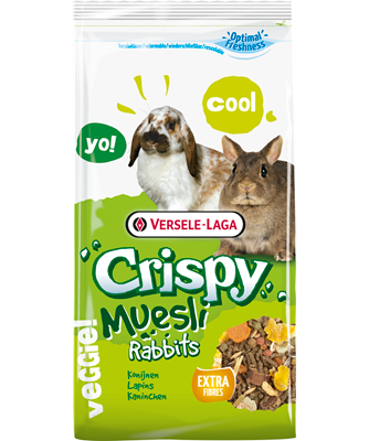 Crispy muesli pour lapins - La niche&amp;moi