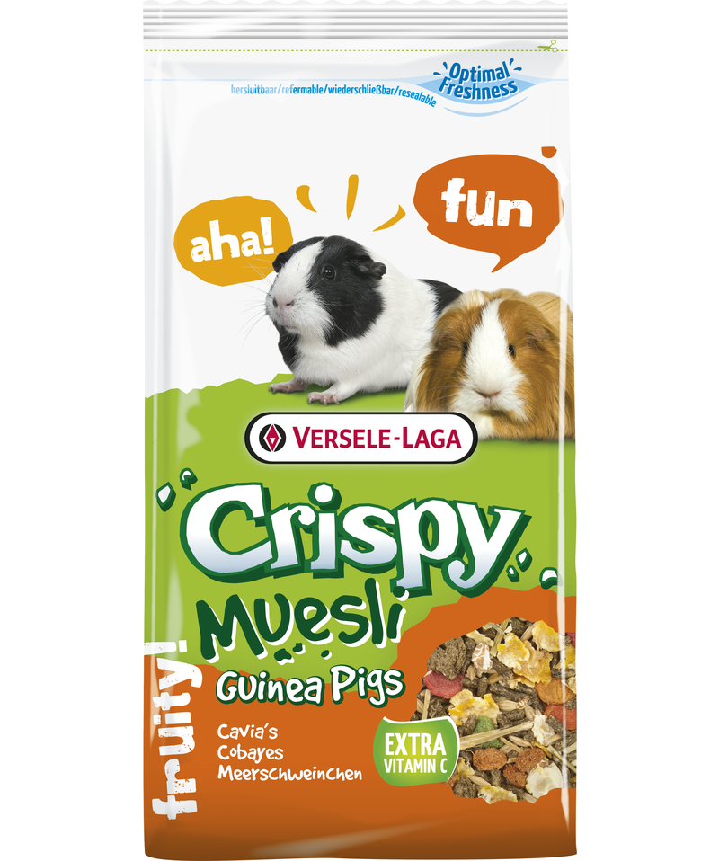 Crispy muesli for guinea pigs