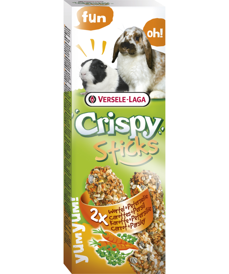 Crispy sticks carottes et persil 110g - La niche&amp;moi