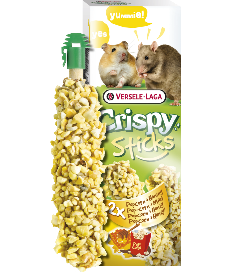 Crispy sticks popcorn et miel 100g - La niche&amp;moi