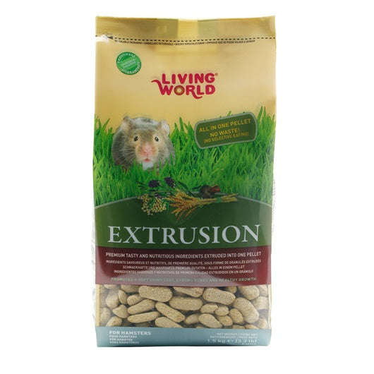Aliment Extrusion Living World pour hamsters - La niche&amp;moi