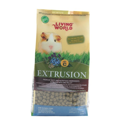 Aliment Extrusion Living World pour cochons d’Inde - La niche&amp;moi