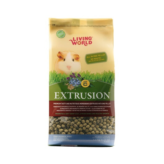 Aliment Extrusion Living World pour cochons d’Inde - La niche&amp;moi
