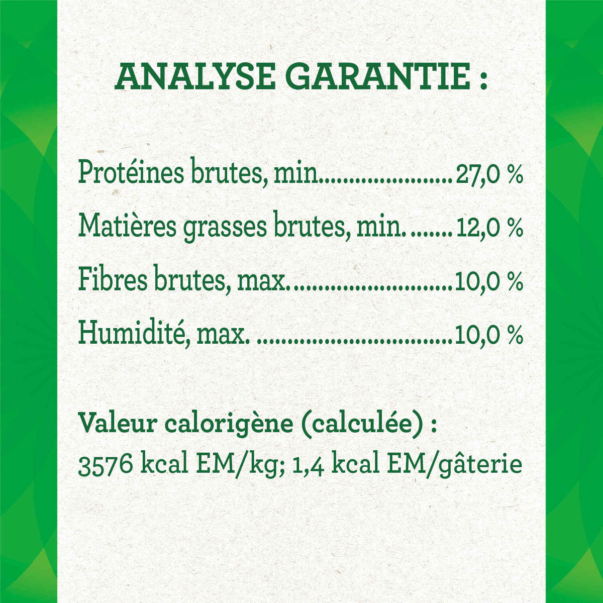 Gâteries dentaires pour chats adultes FELINE GREENIESᴹᴰ saveur de poulet rôti au four 60 g (2.1oz) - La niche&amp;moi