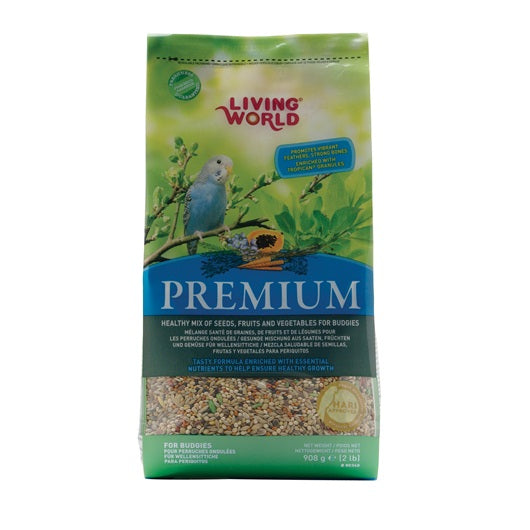 Mélange Premium Living World pour perruches ondulées