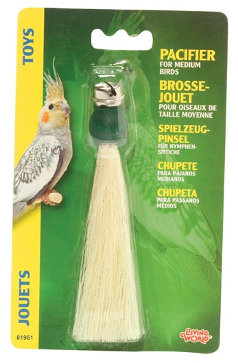Brosse-jouet Living World pour oiseaux moyens - La niche&amp;moi