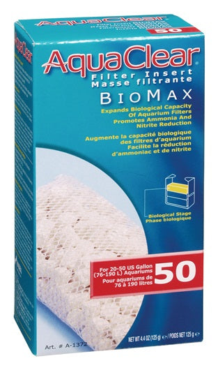 Masse filtrante BioMax pour AquaClear 50/200, 125 g (4,4 oz)