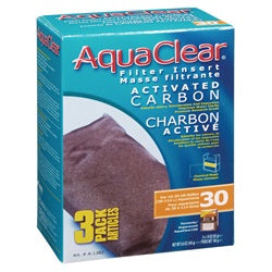 Charbon activé pour AquaClear 30/150, 165 g (5,8 oz), paquet de 3