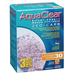 Masses filtrantes Zeo-Carb pour filtre AquaClear 30/150, 195 g (6,9 oz), paquet de 3 - La niche&moi