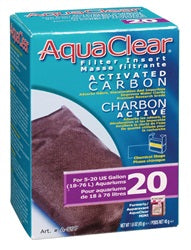 Charbon activé pour filtre AquaClear 20/Mini, 45 g (1,6 oz)