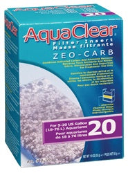 Masse filtrante Zeo-Carb pour filtre AquaClear 20/Mini, 55 g (1,9 oz) - La niche&amp;moi
