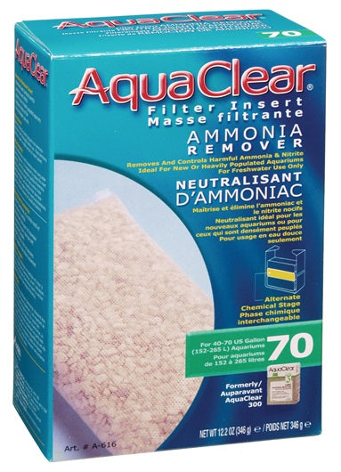 Neutralisant d’ammoniaque pour filtre AquaClear 70/300, 346 g (12,2 oz) - La niche&amp;moi