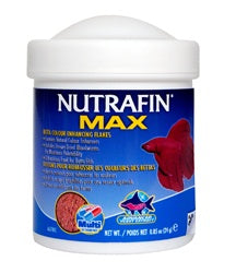 Flocons Nutrafin Max pour rehausser les couleurs des bettas, 24 g (0,85 oz)
