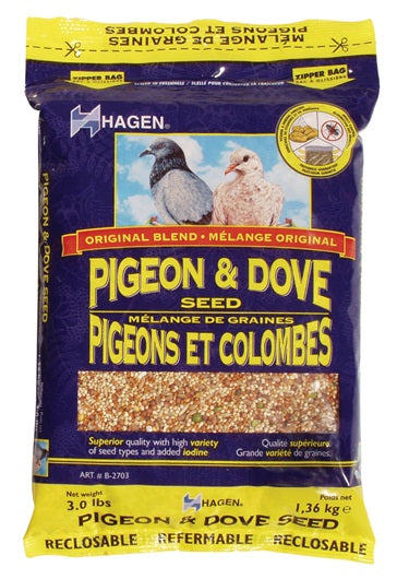 Mélange de graines de base EVM Hagen pour pigeons et colombes 2.72kg (6lb) - La niche&amp;moi