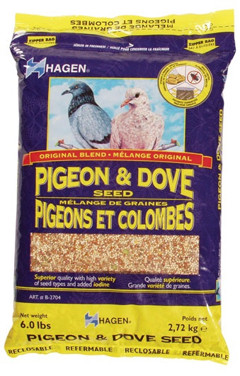 Mélange de graines de base EVM Hagen pour pigeons et colombes 2.72kg (6lb) - La niche&amp;moi