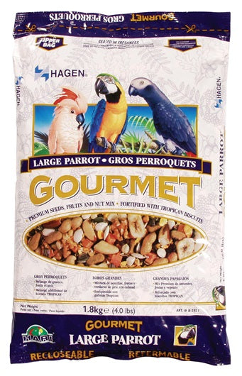 Mélange Gourmet Hagen pour perroquets (1.8kg) 4lb - La niche&amp;moi