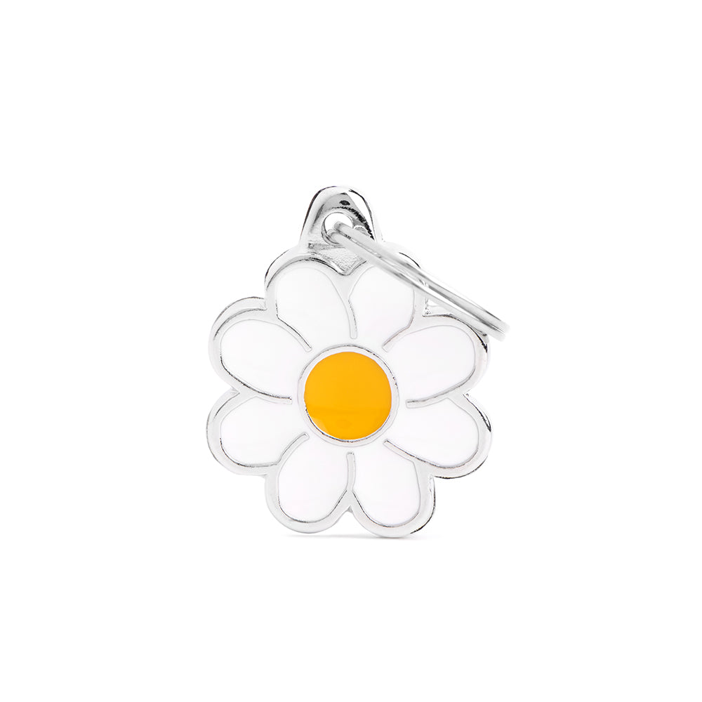Médaille Daisy (inscription sur 1 côté seulement) - La niche&moi