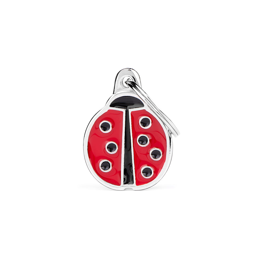 Médaille Lady Bug (inscription sur 1 côté seulement) - La niche&amp;moi