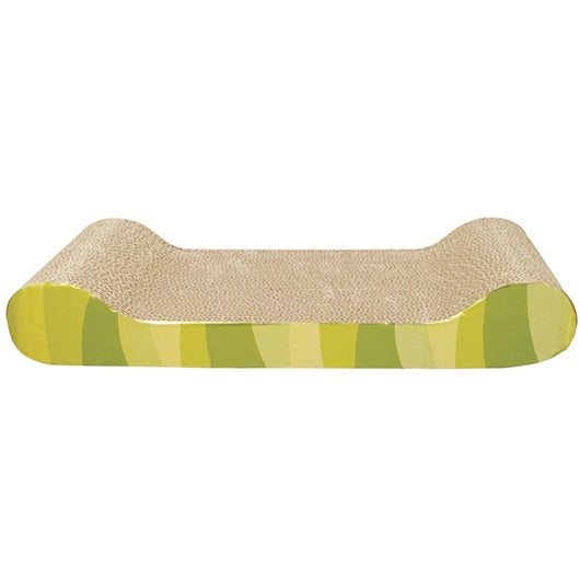 Griffoir Catit Style avec herbe à chat, chaise longue, motif Jungle Stripes, 49,5 cm (19,5 po) - La niche&amp;moi
