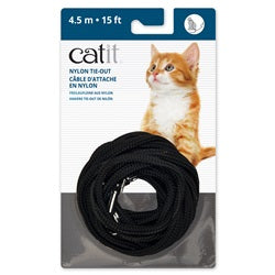 Câble d’attache en nylon Catit, 4,5 m (15 pi) couleur variée - La niche&amp;moi
