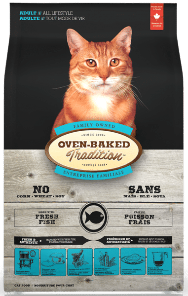 OVEN-BAKED FOOD FOR ADULT CATS OF ALL LIFESTYLE – FISH