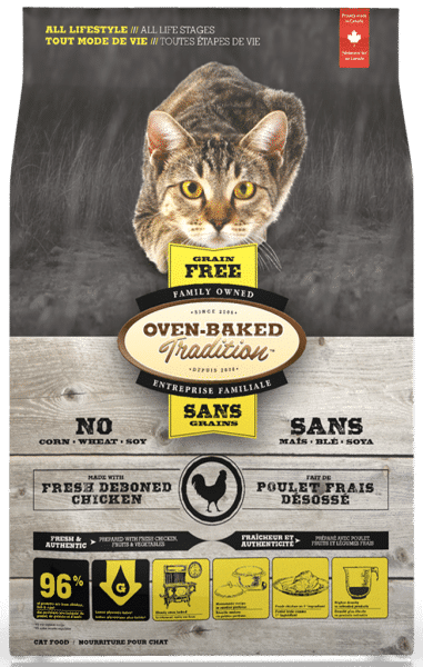 OVEN-BAKED GRAIN-FREE FOOD FOR CATS OF ALL LIFESTYLE AND LIFE STAGE – CHICKEN