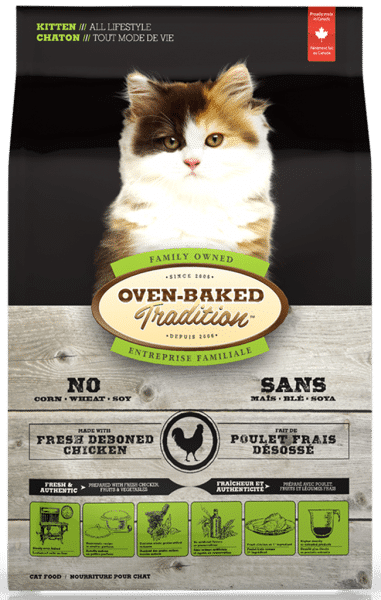 Oven-Baked Tradition NOURRITURE POUR CHATON TOUT MODE DE VIE – POULET - La niche&amp;moi