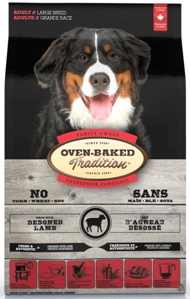 OVEN-BAKED FOOD FOR LARGE BREED ADULT DOGS – LAMB 11.34KG
