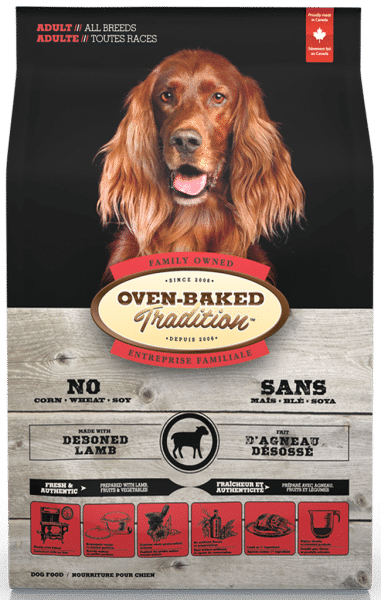 OVEN-BAKED FOOD FOR ALL BREED ADULT DOGS – LAMB