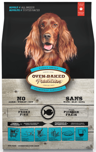 Oven-Baked Tradition NOURRITURE POUR CHIEN ADULTE TOUTES RACES – POISSON - La niche&moi