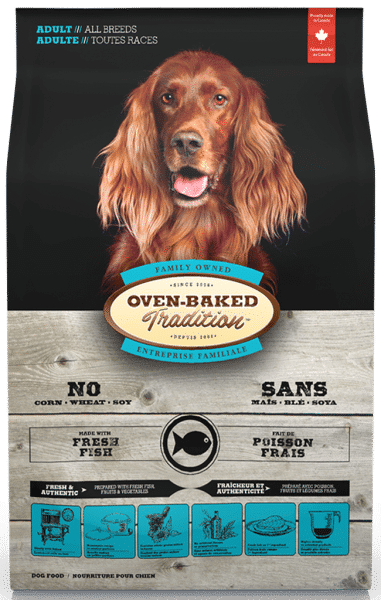 OVEN-BAKED FOOD FOR ALL BREED ADULT DOGS – FISH