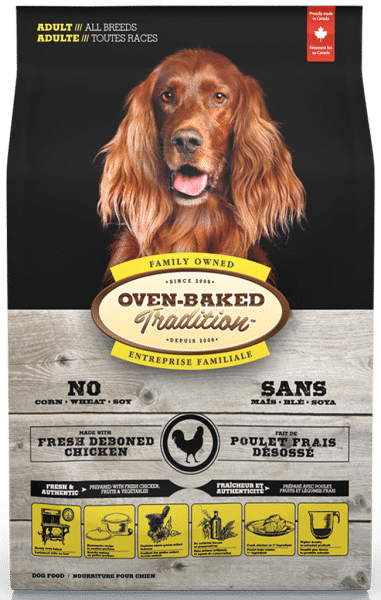Oven-Baked Tradition NOURRITURE POUR CHIEN ADULTE TOUTES RACES – POULET - La niche&amp;moi