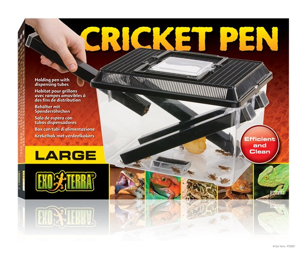 Exo Terra Cricket Pen - Large - 30 cm x 20,5 cm x 19.5 cm (12” x 8” x 7.6”)