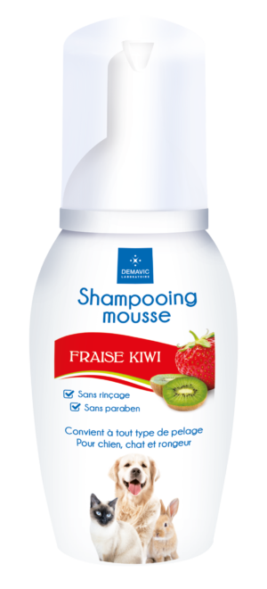 Shampoing mousse – Fraise kiwi 150 ml