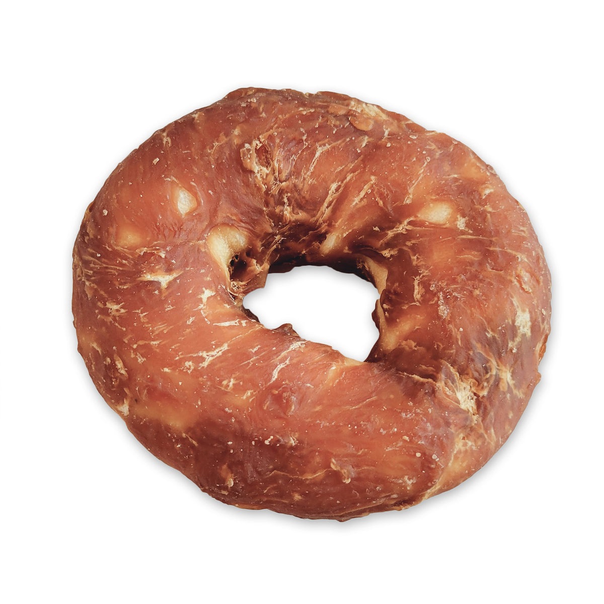 Beignet de cuir brut enrobés de poulet Snack Bar Dogit, 1 unité, diam. 10 - 11,4 cm (4 - 4,5 po) - La niche&amp;moi